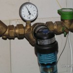 Den Wasserdruck am Druckminderer einstellen