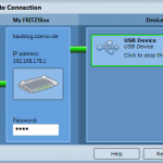 USB-Fernanschluss der Fritzbox unter Windows